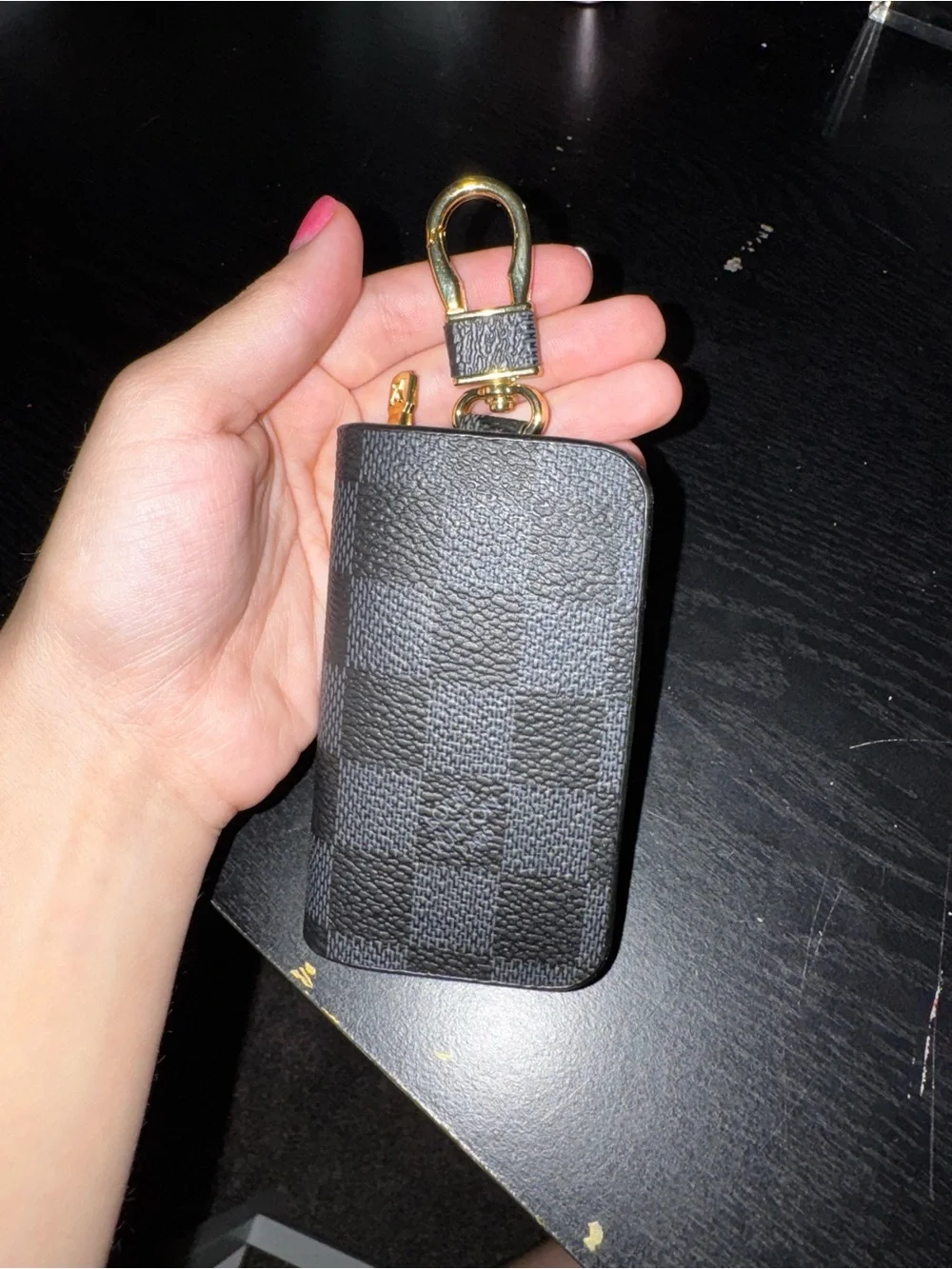 LV Key Fob Holder Keychain